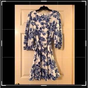 Blue and white Sugarlips mini dress